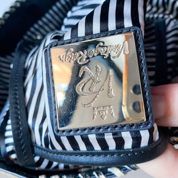 Vintage Reign Deerskin Faux Snakeskin  Convertible Clutch Shopping bag - Picture 7 of 10